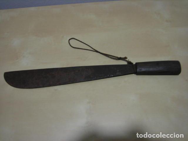 Militaria: Machete antig&uuml;o, del Amazonas. - Foto 2
