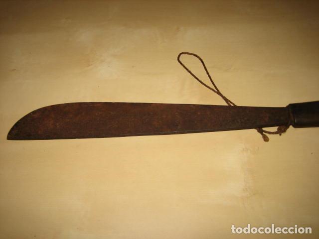 Militaria: Machete antig&uuml;o, del Amazonas. - Foto 4