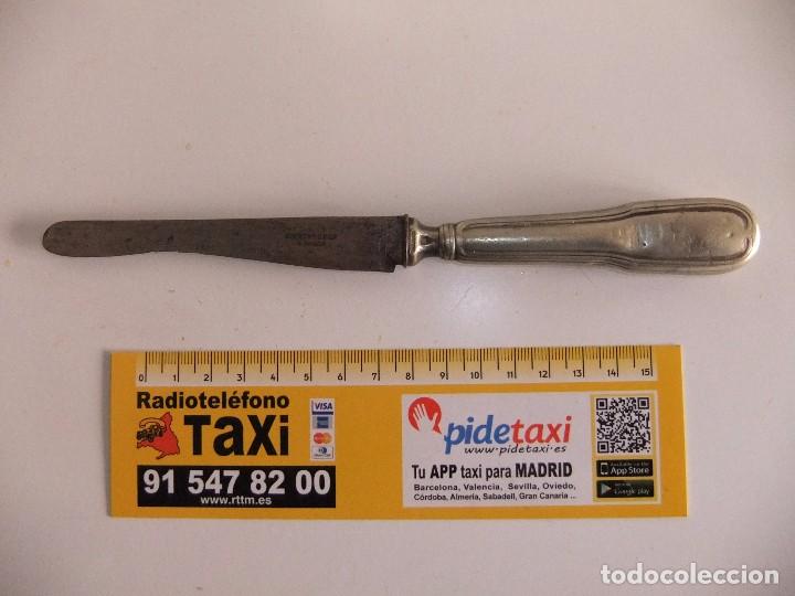 Militaria: cuchillo de mesa - Foto 1