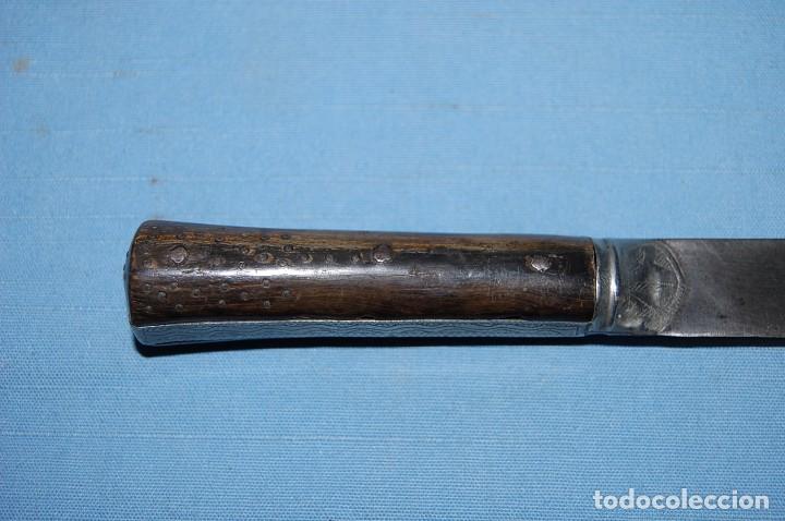 Militaria: CUCHILLO DE 1910 MANGO DE ASTA - Foto 3