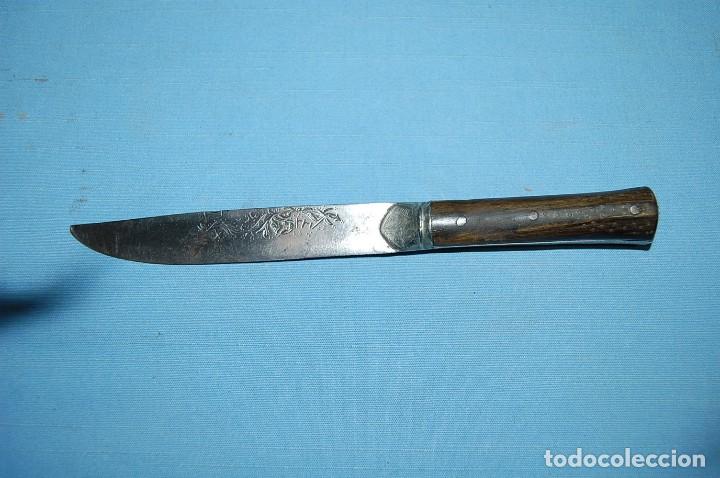 Militaria: CUCHILLO DE 1910 MANGO DE ASTA - Foto 4