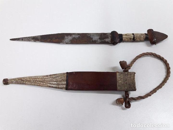 Militaria: DAGA O CUCHILLO CON SU FUNDA - Foto 1