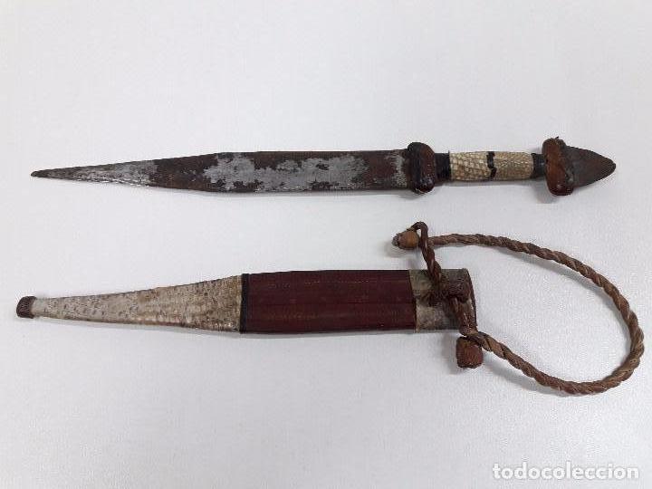 Militaria: DAGA O CUCHILLO CON SU FUNDA - Foto 2