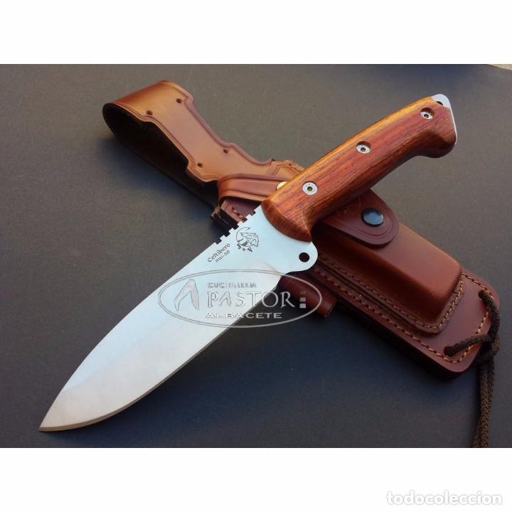 Militaria: Cuchillo J&V CDA CELTIBERO Cocobolo Oferta para las primeras 20 Unidades