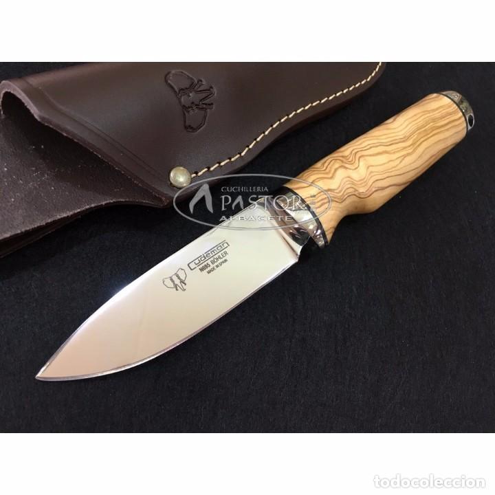 Militaria: Cuchillo Cudeman 138LP Madera Olivo