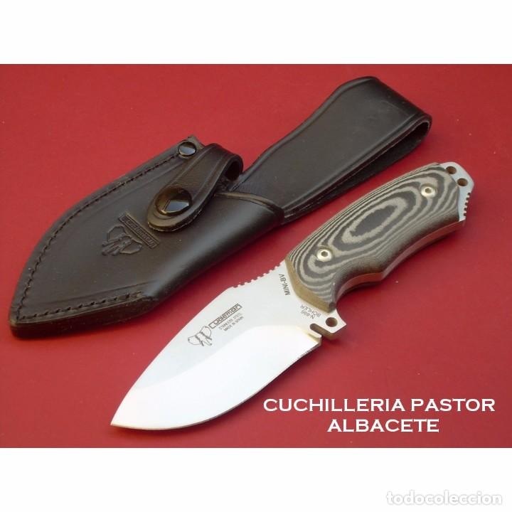 Militaria: Cuchillo CUDEMAN mini Boina Verde 115B
