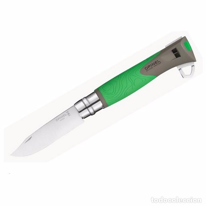 Militaria: Navaja Opinel Inox 12 Explore Verde 001899