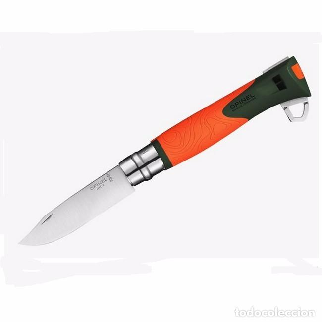 Militaria: Navaja Opinel Inox 12 Explore Naranja 001974, Navaja, Couteau, Messer, Knife, coltello