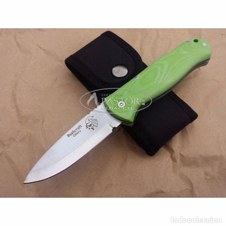 Militaria: Navaja J&V Bushcraft Micarta Verde