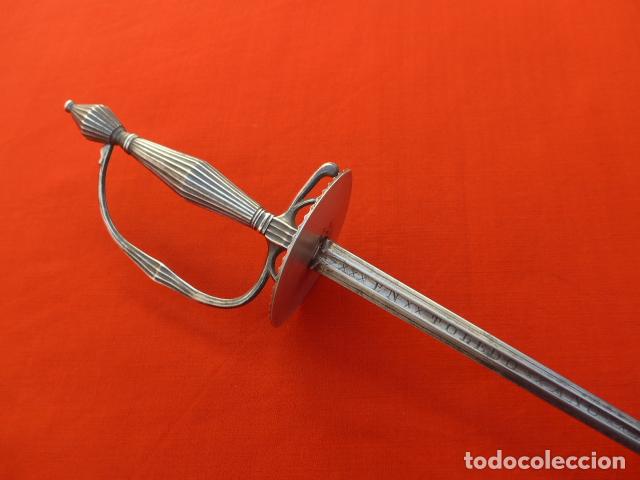 Militaria: * Espectacular antigua espada española de plata, marcada de Toledo de 1817. Con contrastes. ZX - Foto 1 - 101769271