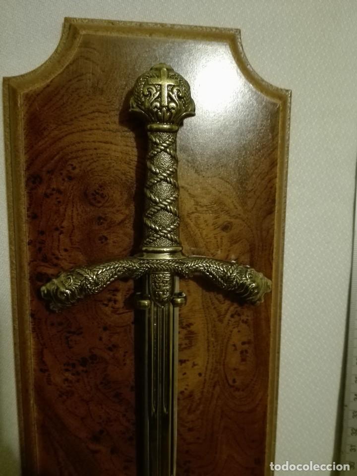 Militaria: Mini-espada Ricardo Coraz&oacute;n de Le&oacute;n - Foto 2