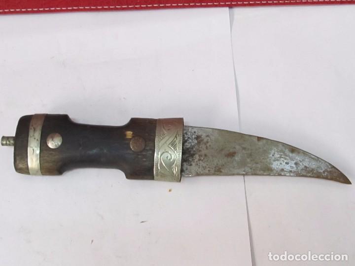 Militaria: DAGA DE ALPACA PLATEADA - Foto 3