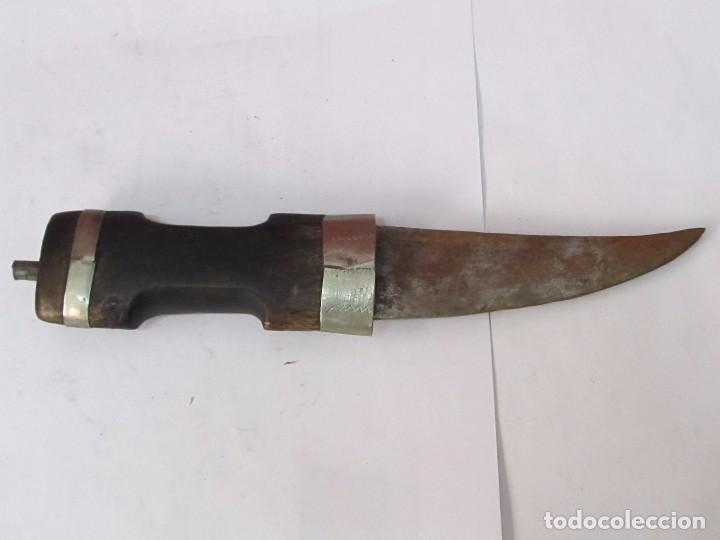 Militaria: DAGA DE ALPACA PLATEADA - Foto 4