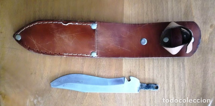 Militaria: FUNDA DE CUCHILLO Y HOJA - Foto 2