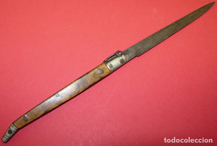 Militaria: Antigua navaja - Foto 2