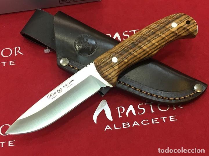Militaria: Cuchillo Nieto Coyote 2058-B Madera Bokote