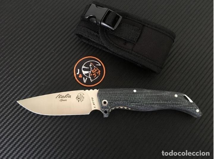 Militaria: Navaja J&V Italia Micarta Negra