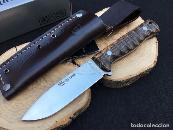 Militaria: Cuchillo Nieto Yesca 1049B Bocote
