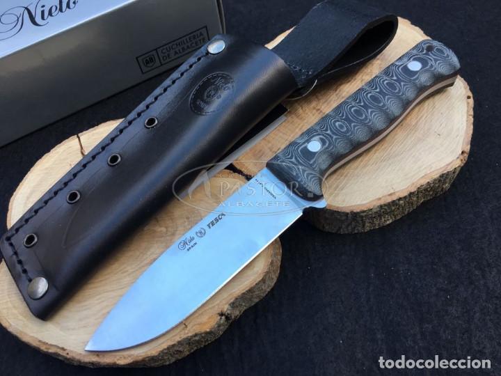 Militaria: Cuchillo Nieto Yesca 1049M Micarta