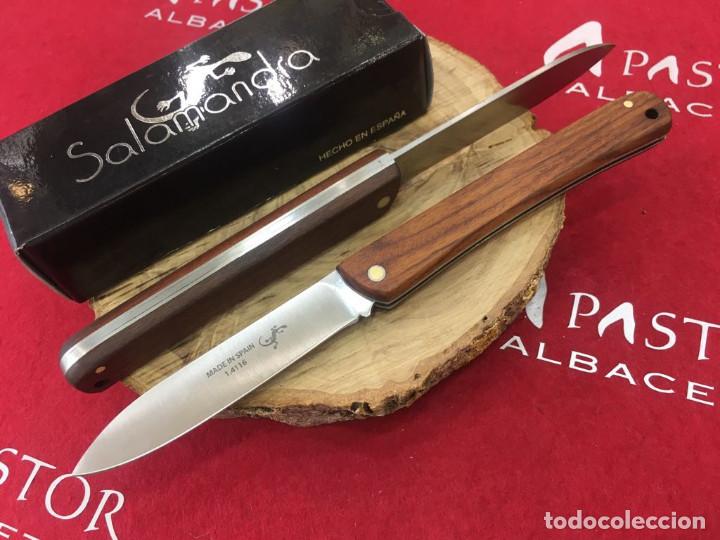 Militaria: Navaja Salamandra 220081 Madera Palo Santo