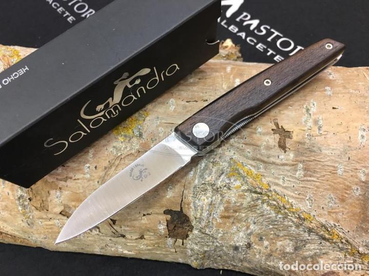 Militaria: Navaja Salamandra 230032 Madera Ziricote
