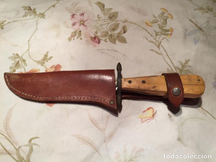 antiguo puñal / cuchillo de hierro con mango de - Comprar Armas Blancas ...