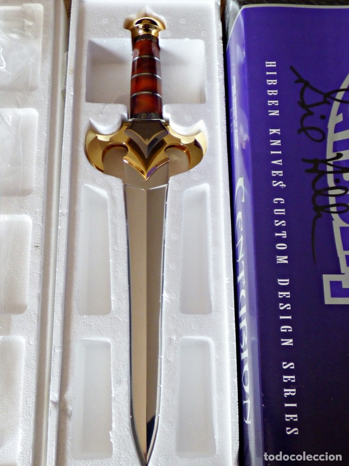 Militaria: DAGA DE LUJO CENTURI&Oacute;N. MARCA HIBBEM KNIVES. NUMERADO, SERIE LIMITADA.