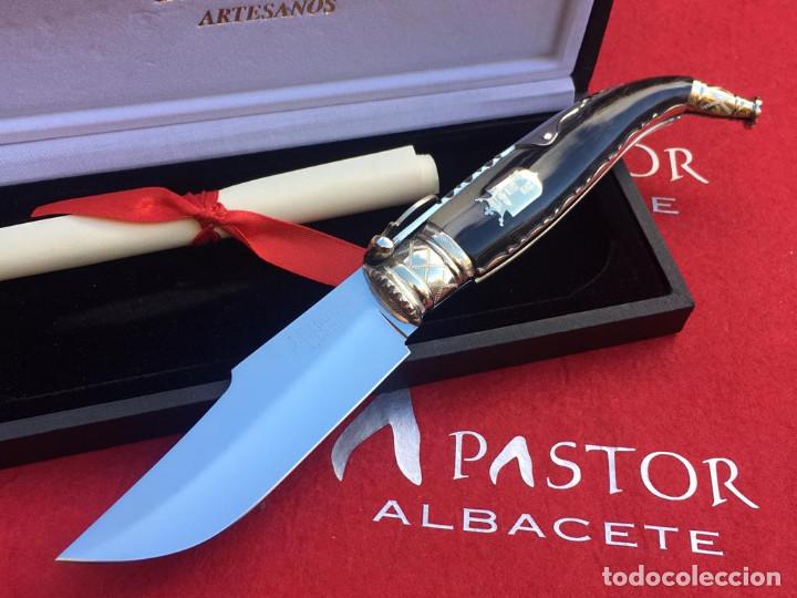 Militaria: Navaja Albacete Exposito Muflon Edici&oacute;n Limitada