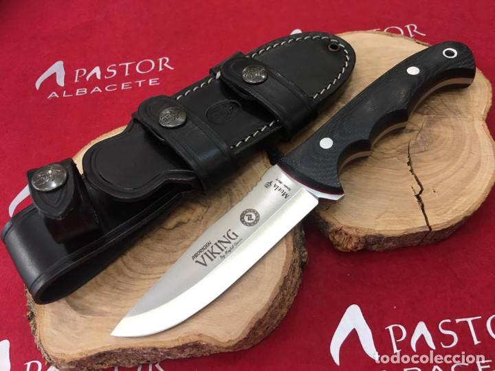 Militaria: Cuchillo Muela Viking J11M Micarta
