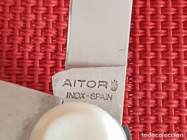 Militaria: ANTIGUA NAVAJA MULTIUSOS AITOR - Foto 2