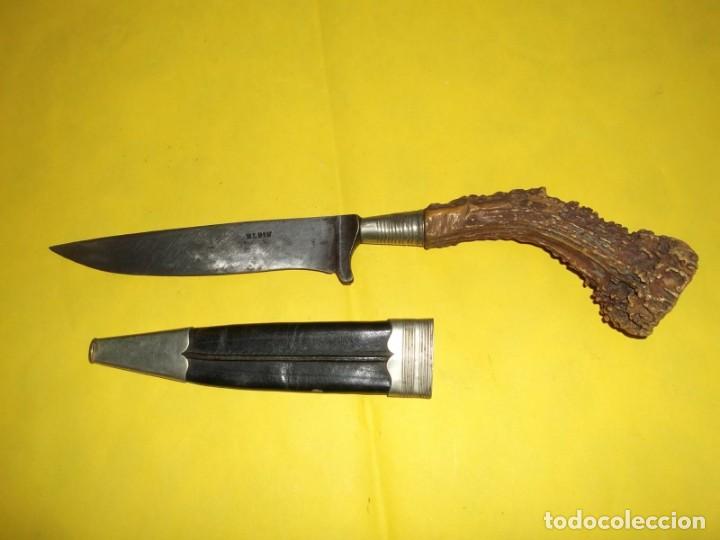 Militaria: Cuchillo caza. 1940 - Foto 1