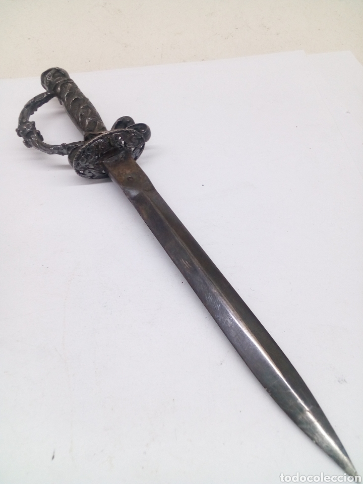 Militaria: Espada de plata antiguo - Foto 2