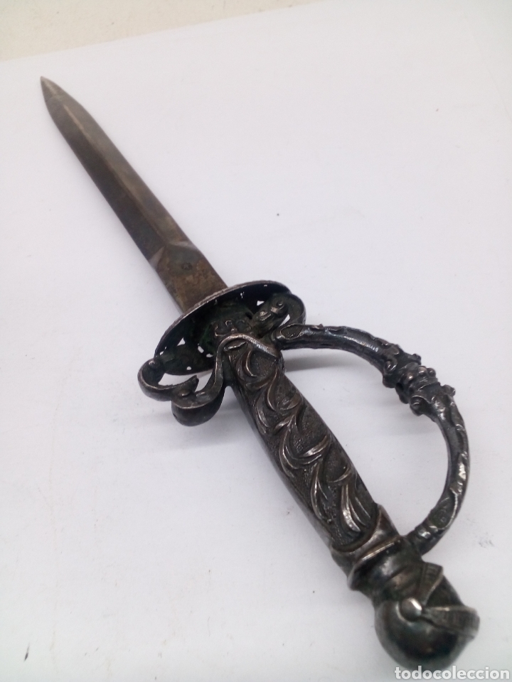 Militaria: Espada de plata antiguo - Foto 3