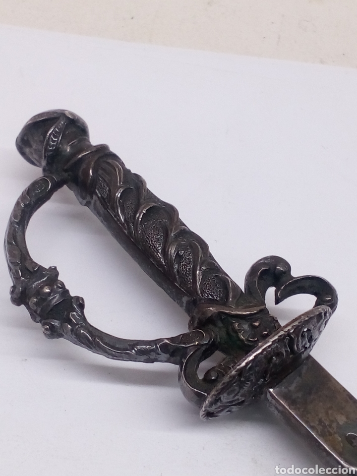 Militaria: Espada de plata antiguo - Foto 4