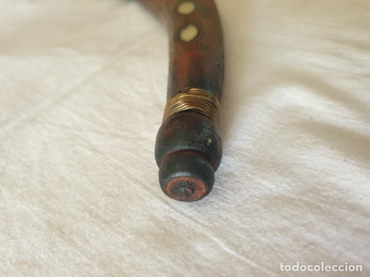Militaria: Cuhillo con fundda madera con nacar - Foto 6