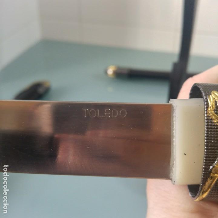 Militaria: PACK 2 KATANAS CON SOPORTE - Foto 8