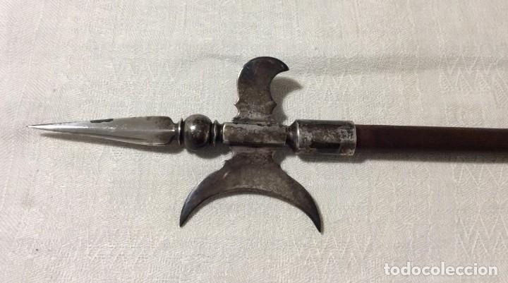 Militaria: ALABARDA EN MINIATURA - Foto 3