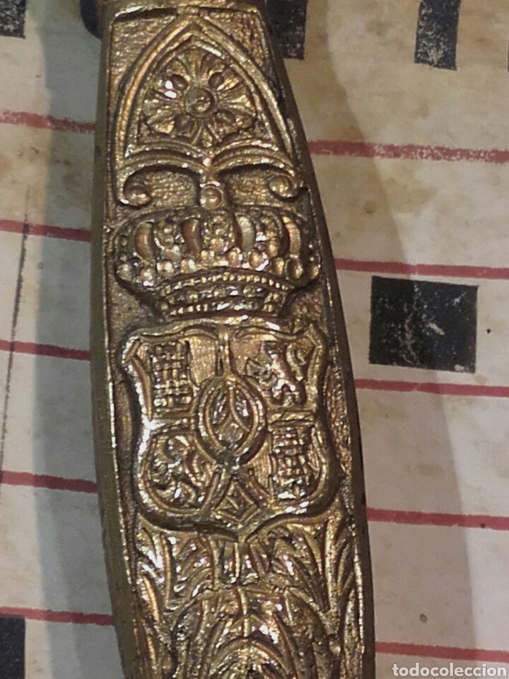 Militaria: ANTIGUA ESPADA DE CE&Ntilde;IR. - Foto 2