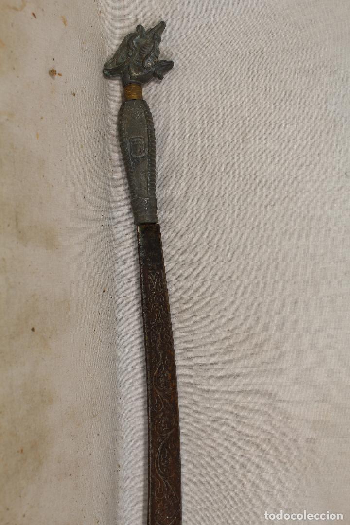 Militaria: cimitarra con dragon - Foto 3