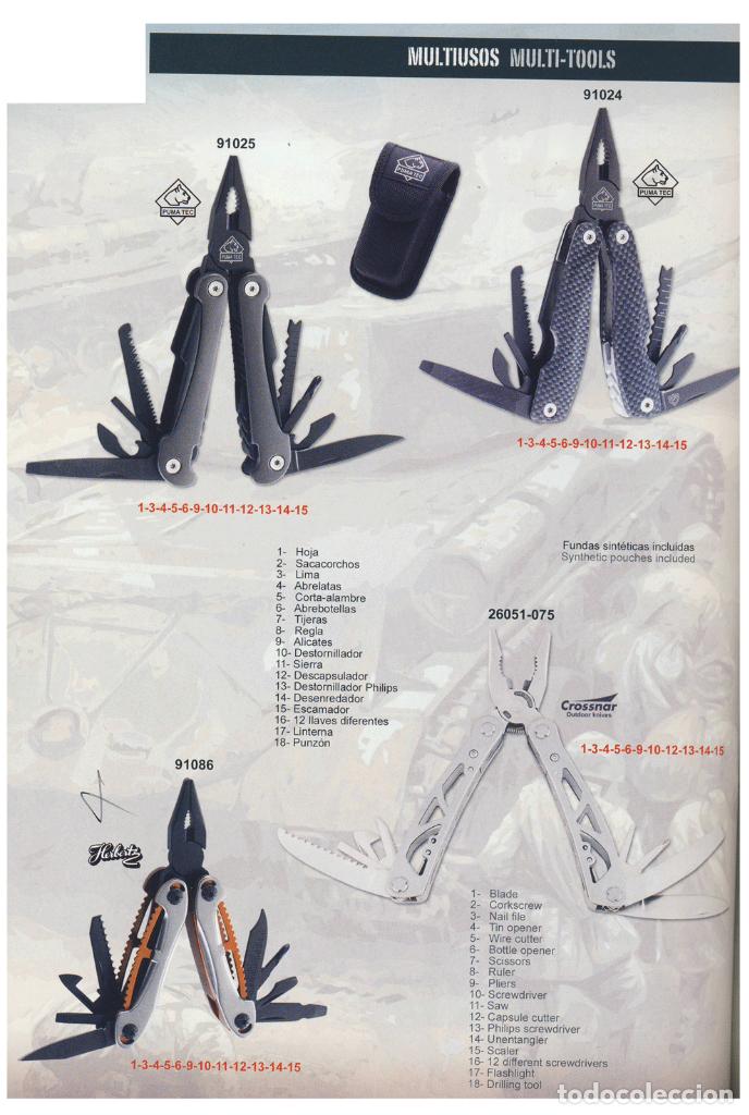 Militaria: ALICATE HERRAMIENTA MULTIUSOS MULTIFUNCION NAVAJAS 26015 P14 - Foto 5