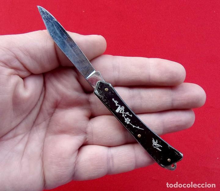 Militaria: ANTIGUA NAVAJA. - Foto 2