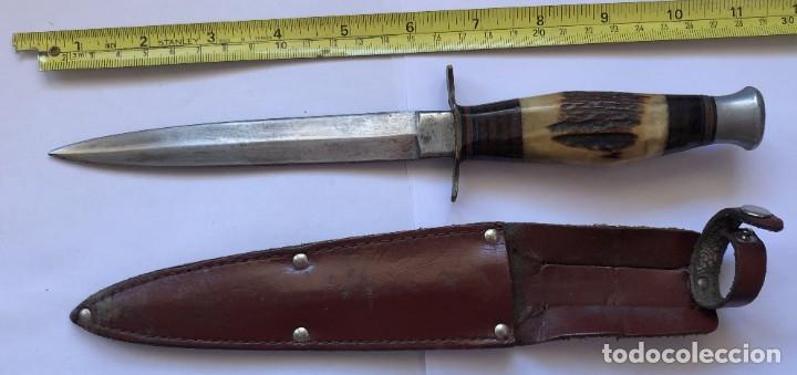 Militaria: Cuchillo commando britanico 2GM - Foto 1