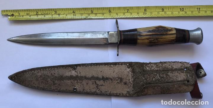 Militaria: Cuchillo commando britanico 2GM - Foto 2