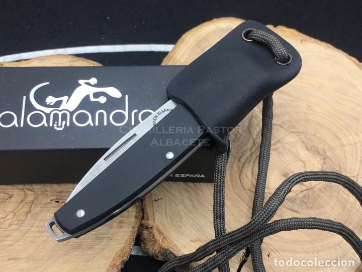 Militaria: Navaja Salamandra G10 305221 Funda Kydex