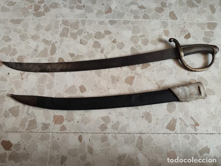 Militaria: Sable Briquet franc&eacute;s S.XIX.