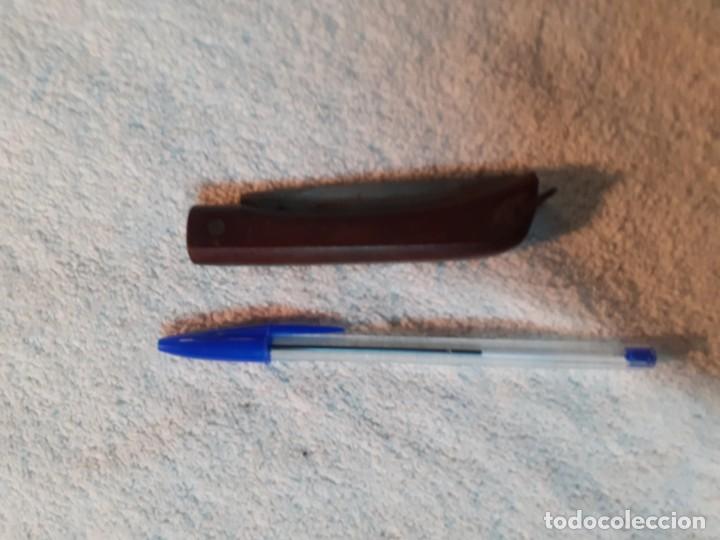 Militaria: Navaja mango madera - Foto 5