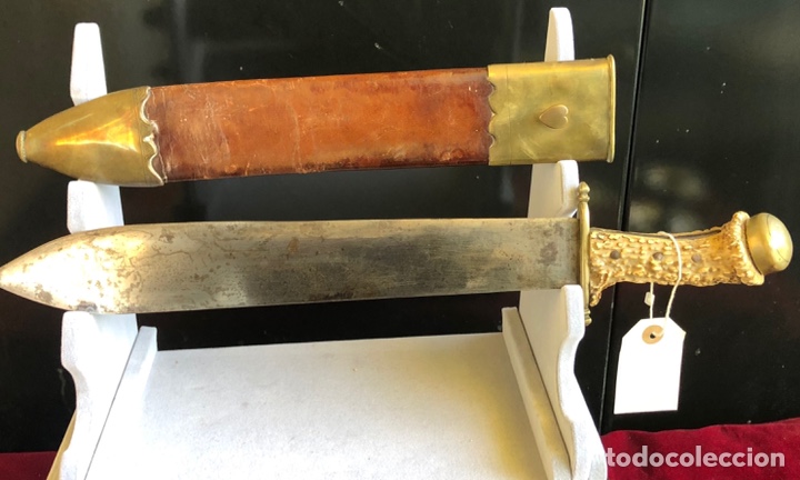 Militaria: ANTIGUO MACHETE CUBANO - Foto 1