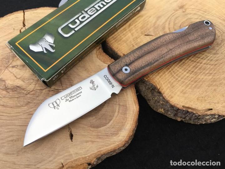 Militaria: Navaja Cudeman La Marinera 386-G Nogal
