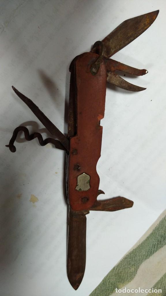 Militaria: Antigua navaja multiusos - Foto 3