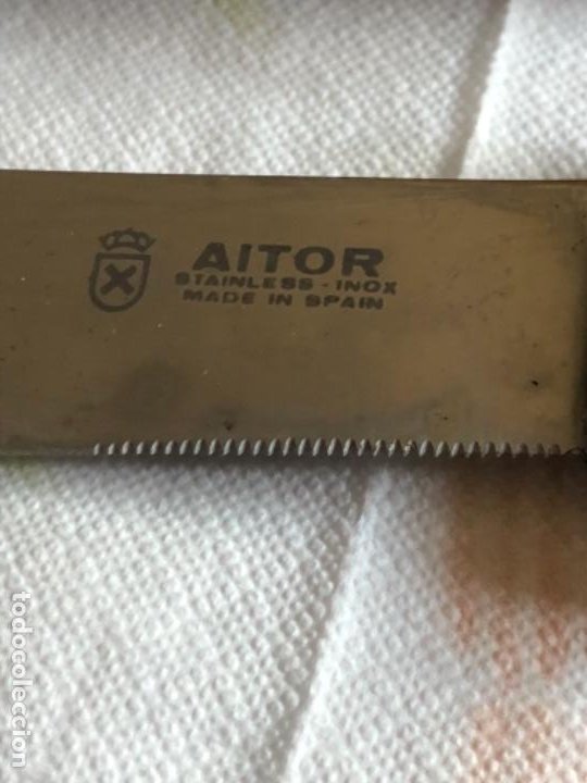Militaria: Bonito cuchillo de campo marca Aitor - Foto 3 - 219283942